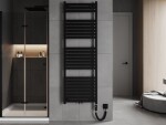MEXEN/S - Urán radiátor + vykurovacia tyč 1800 x 600 mm, 900 W, čierna W105-1800-600-2900-70