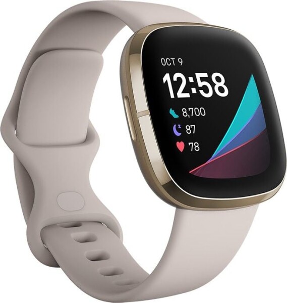 Fitbit Sense Biely (FB512GLWT)