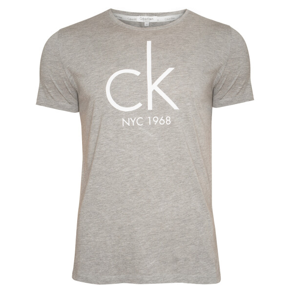 Pánske tričko s krátkym rukávom KM0KM00189-020 - Calvin Klein XL