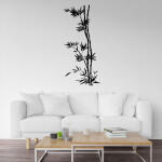 Veselá Stena Samolepka Bambus Farba: hnedá, Veľkosť: 45 x 97 cm