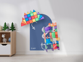 Mamido Mamido Dlaždice Magnetická tapeta na stenu Premium Nebesky modrá MT108