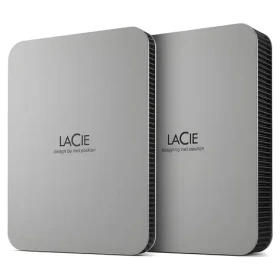 LaCie Mobile Drive Moon Silver / Prenosný disk / 4TB / USB 3.1 / USB-C / Rescue Data Recovery (STLP4000400)