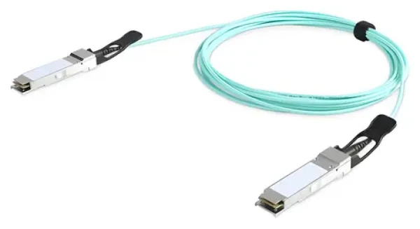 Digitus QSFP+ AOC kabel 5 m tyrkysová / Kabel / 40 Gigabit Ethernet / Multimode / 850 nm (DN-81312)