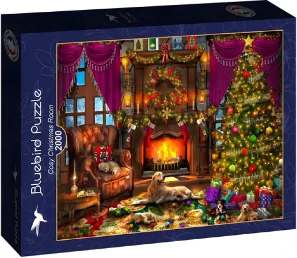 BlueBird Puzzle Útulná vianočná izba