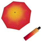 Skladací dáždnik Doppler Carbonsteel Magic Fusion Red/Yellow