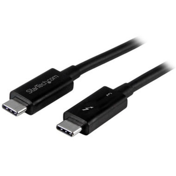 StarTech kábel Thunderbolt 3 1m čierna / 40Gbps (TBLT3MM1MA)