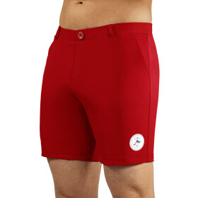 Pánske plavky Swimming shorts comfort Self červená