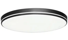 IMMAX NEO LITE AREAS SMART stropné svietidlo 40cm 24W čierna / TUYA / Wi-Fi (07148-B40)