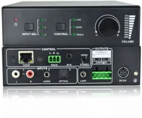 VivoLink audio zosilňovač 2x50W / IR / RS232 Control (VL120005)