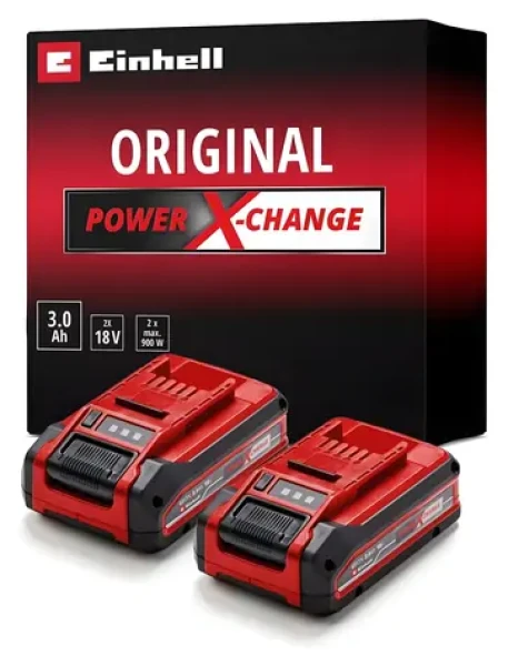 Einhell Power-X-Change PLUS 18V (2x3 Ah) Twinpack / Akumulátor / Li ION / bez nabíjačky (4511631)