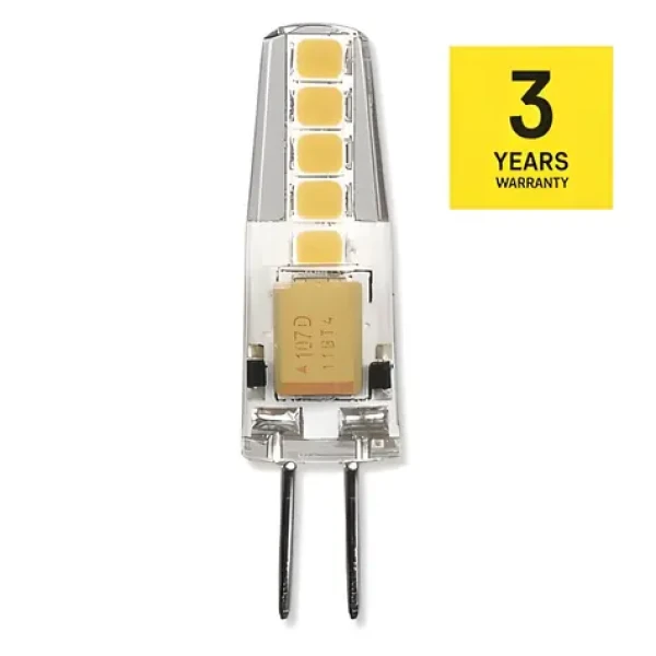 Emos Classic JC / Žiarovka / G4 / 12V / 1,9 W / 200 lm / 4000 K neutrálna biela / 30000 h (ZQ8621)