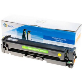 G&G toner náhradný HP 201A, CF402A žltá 1400 Seiten kompatibilná náplň do tlačiarne; 14369