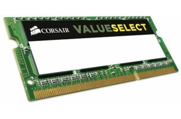 Corsair 4GB (1x4GB) 1333MHz (1.35V) / DDR3L / CL9 / SODIMM (CMSO4GX3M1C1333C9)