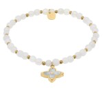 Pierre Lannier Jedinečný korálkový náramok pre ženy Rubya BJ23A1211