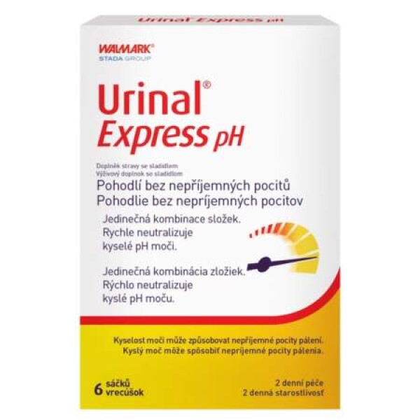 WALMARK Urinal express pH 6 vrecúšok