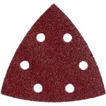 Metabo 5 lepiace brúsne listy 93x93mmP 40 Metabo 624940000; 624940000
