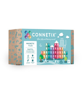 Connetix Connetix Tiles - Magnetická Stavebnica Pastelové Obdĺžniky 24 ks