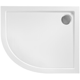 REA - Akrylátová LOOK sprchová vanička 80x100 P - biela REA-K7906
