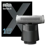Braun XT20 / Náhradné holiace hlavice / pre Series X / 4D-Blad / nerezová oceľ (7500435205979)