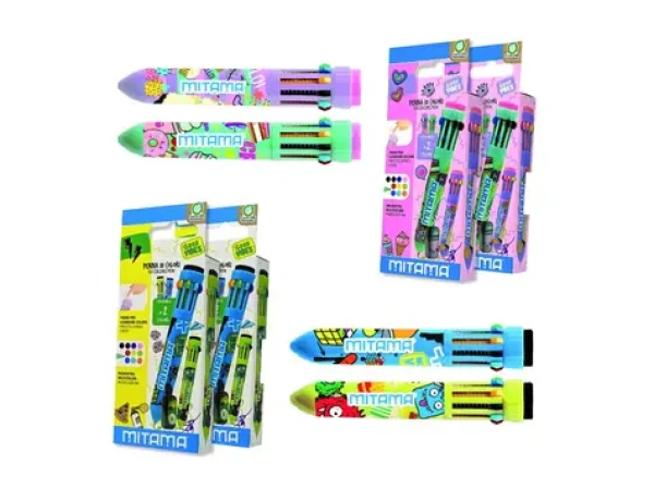 MITAMA Pero Click clip 10farebn (1ks) (MT25650)