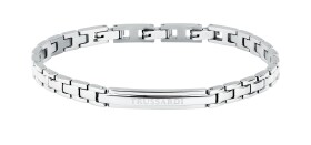 Trussardi Nadčasový oceľový náramok pre mužov T-Steel TJAXV24
