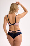 MÄKKÁ BALCONETTE PODPRSENKA FRIDA ART. 1274 NAVY BLUE NAVY BLUE;PINK 85C
