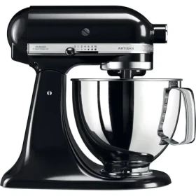 KitchenAid 5KSM125EOB čierna / Kuchynský robot Artisan / 300 W / 4,8 L / 10 rýchlostí (5KSM125EOB)