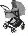 JANÉ Kočík kombinovaný 3v1 Crosslight Pro + Micro Pro 2 + Koos Isize autosedačka Dim Grey