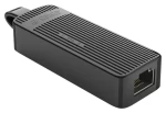 Orico UTK-U3 čierna / Sieťový adaptér / USB-A 3.0 na RJ-45 / Gigabit Ethernet 1 Gbps