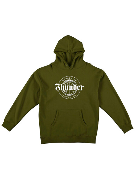 Thunder WORLDWIDE ARMY/WHT pánska mikina - M