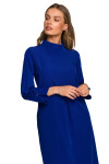 Šaty S318 Royal Blue - Stylove XXL