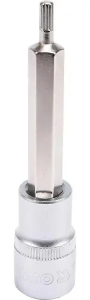 YATO YT-04350 / Nadstavec predĺžený 1/2 bit viaczubý M5 (YT-04350)