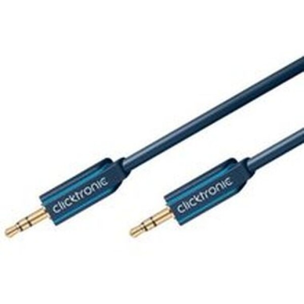 ClickTronic HQ OFC kábel Jack 3,5mm - Jack 3,5mm stereo, M/M, 1,5m (4040849704772)