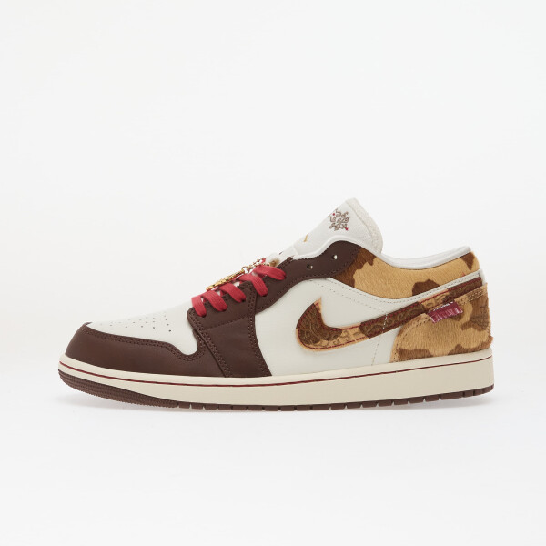 Tenisky Air Jordan 1 Low SE Lunar New Year Sail/ Hemp-Sail-Lt Chocolate EUR 39