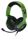 Razer Kraken V4 X Minecraft Edition čierna/zelená / Herné slúchadlá / Mikrofón / 7.1 / RGB / USB-A / USB-C (RZ04-05180200-R3M1)