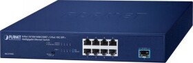 Planet Planet MGS-910X 8-Port 10/100/1000/2500T + 1-Port 10G SFP+ Multigigabit Ethernet Switch (Fanless design, Standard/VLAN mode, desktop size with rackmount kit)