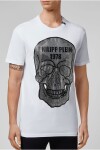 Philipp Plein MTK5231 PJY002N tričko biele