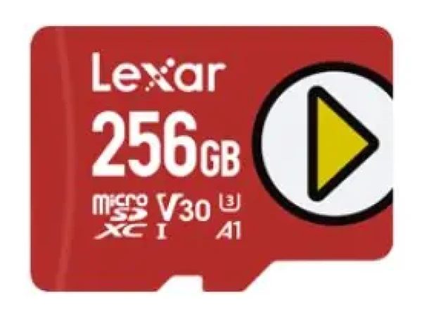 Lexar PLAY microSDXC 256GB / čítanie: 150MBs / UHS-I U3 / A1 / Class 10 (LMSPLAY256G-BNNNG)
