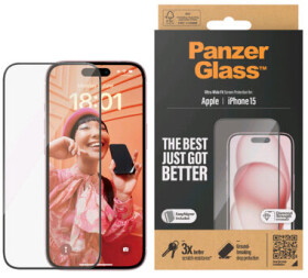 PanzerGlass UWF Ochranné sklo pre Apple iPhone 15 / Inštalačný set (2809)