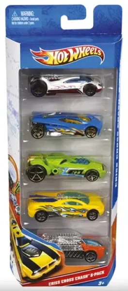 Mattel Hot Wheels Darčeková sada 5 kusov Autíčka