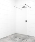Sprchová zástena Walk-in 110 cm SAT vo farbe profilu čierna SATBWI110MSZAVC SATBWI110MSZAVC