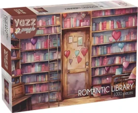 YAZZ Puzzle Romantická knižnica