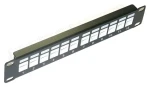 Xtendlan / Patch panel / 10" / 12 portov / 1U / Cat6 (PPO-12STP)