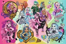 Trefl - Puzzle - Monster High: Zombie na vrchole