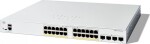 Cisco Cisco Catalyst 1300-24FP-4G - Switch - L3 - managed - 24 x 10/100/1000 (PoE+) + 4 x Gigabit SFP - an Rack montierbar - PoE+ (370 W)