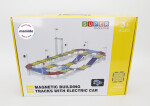 Mamido Mamido Magnetická stavebnica pretekárska dráha s elektrickým autíčkom 213 dielikov MT1472