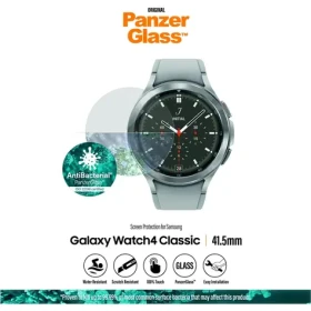 PanzerGlass Tvrdené sklo Flat Glass AB pre Samsung Galaxy Watch 4 Classic 42 mm číra (3655)