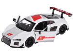 Mamido Audi R8 LMS športový model kovového auta, mierka 1:32, zvuky, svetlá