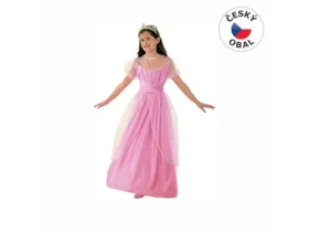 MaDe 91248 - Kostým na karneval Šípková ruženka, 120-130cm