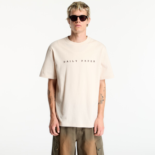 Tričko Daily Paper Alias Dias T Shirt Moonbeam Beige L